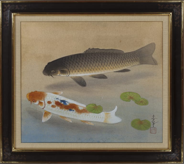 Painting by Ono Bakufu