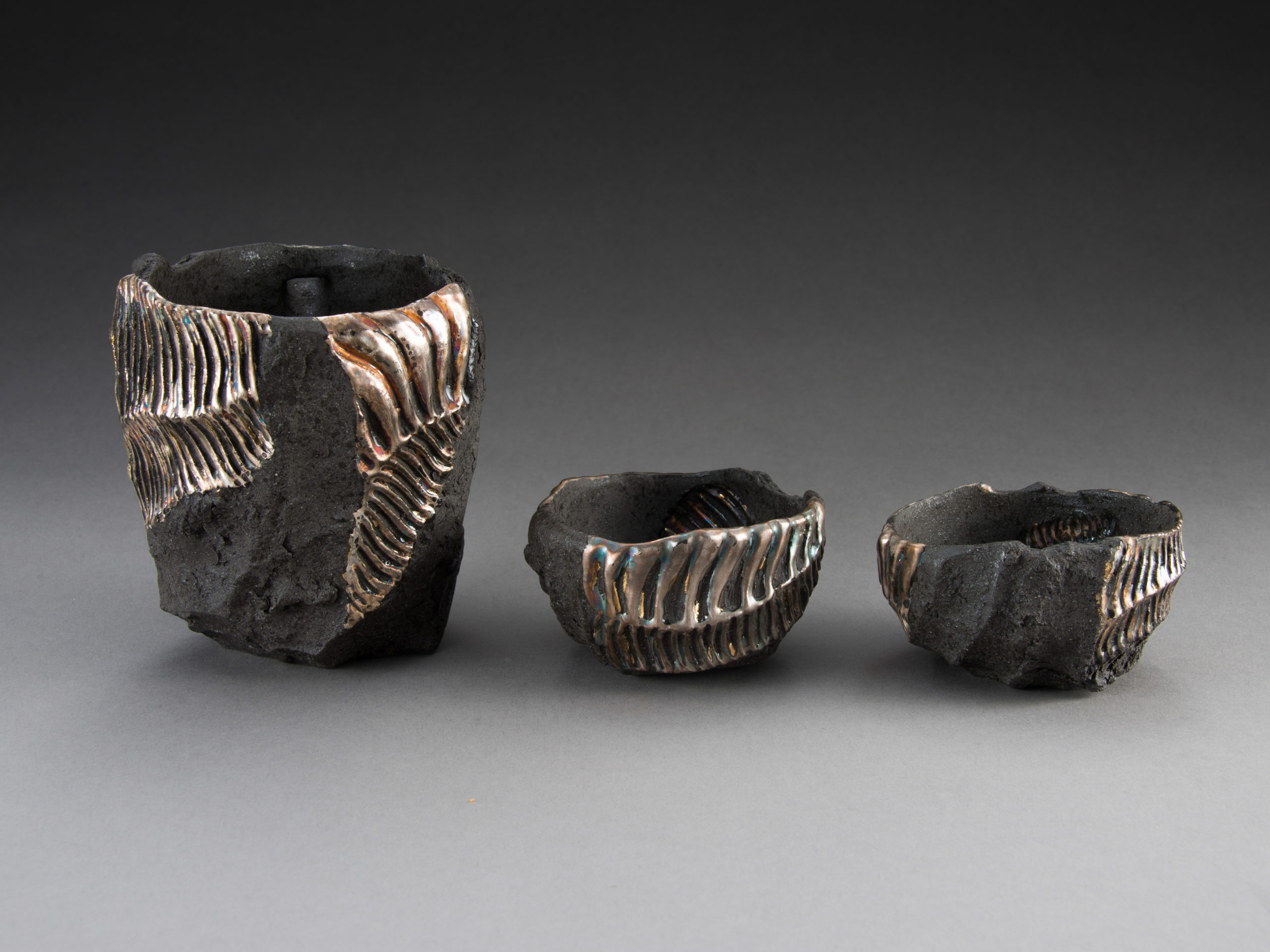 A Katakuchi Sake Set by Hiramatsu Ryoma