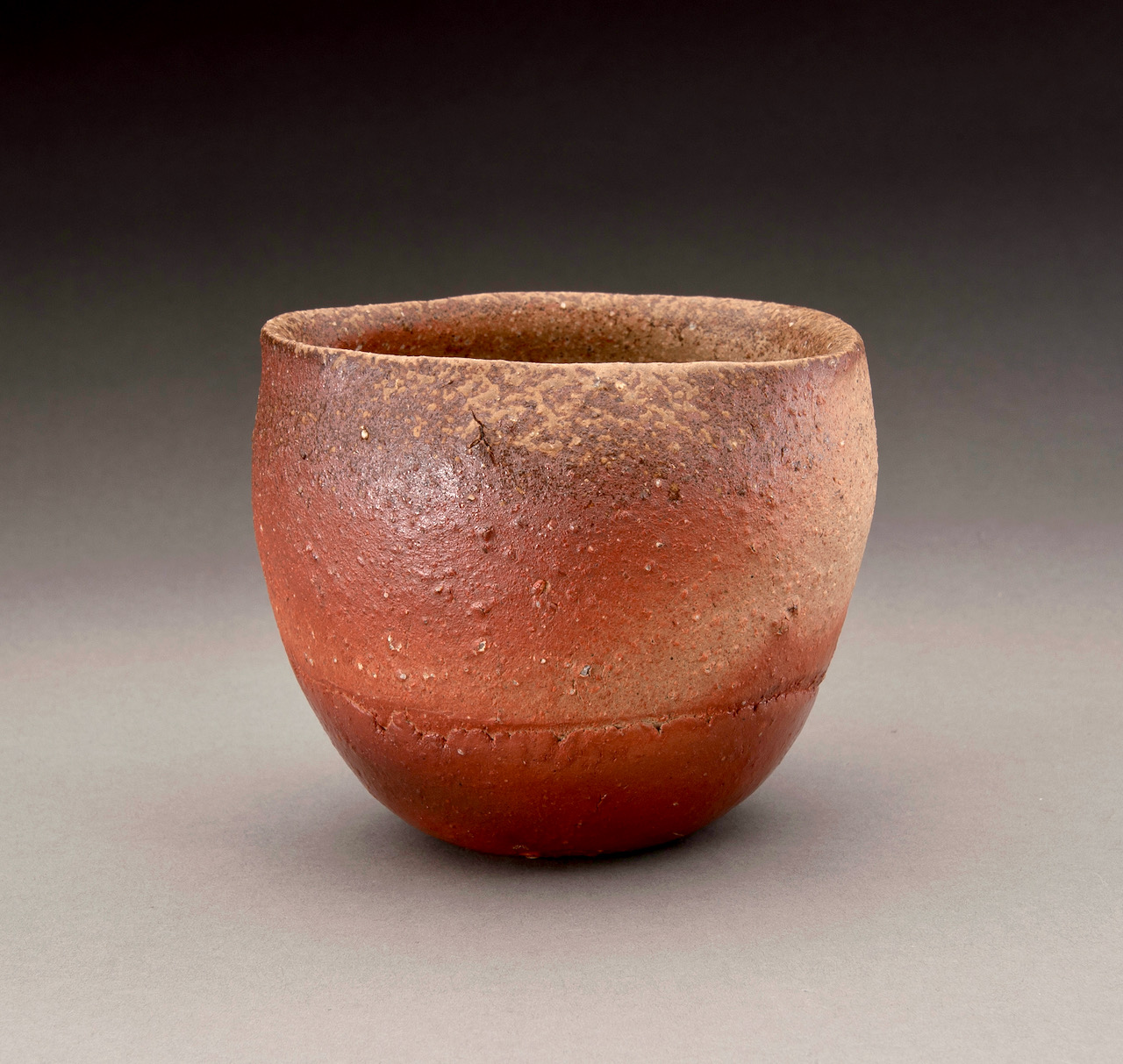 A Bizen Tea Bowl by Isezaki Koichiro