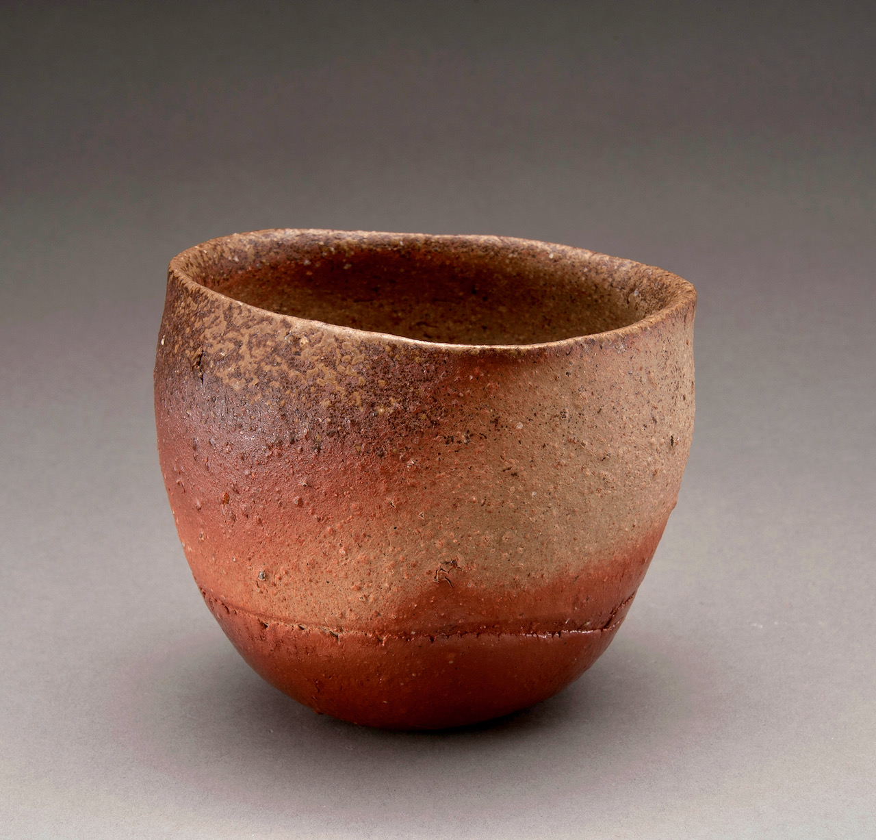 A Bizen Tea Bowl by Isezaki Koichiro