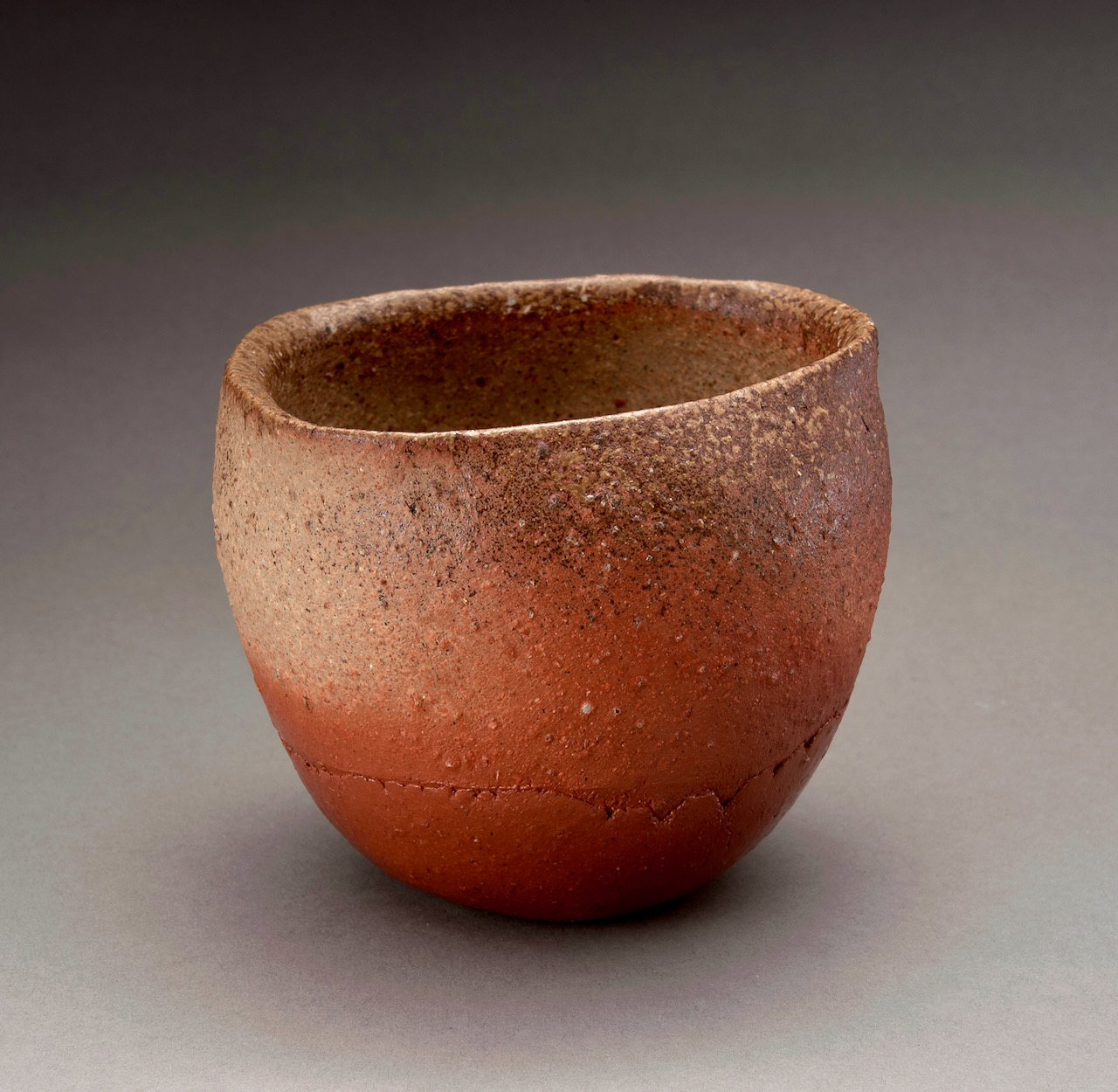 A Bizen Tea Bowl by Isezaki Koichiro